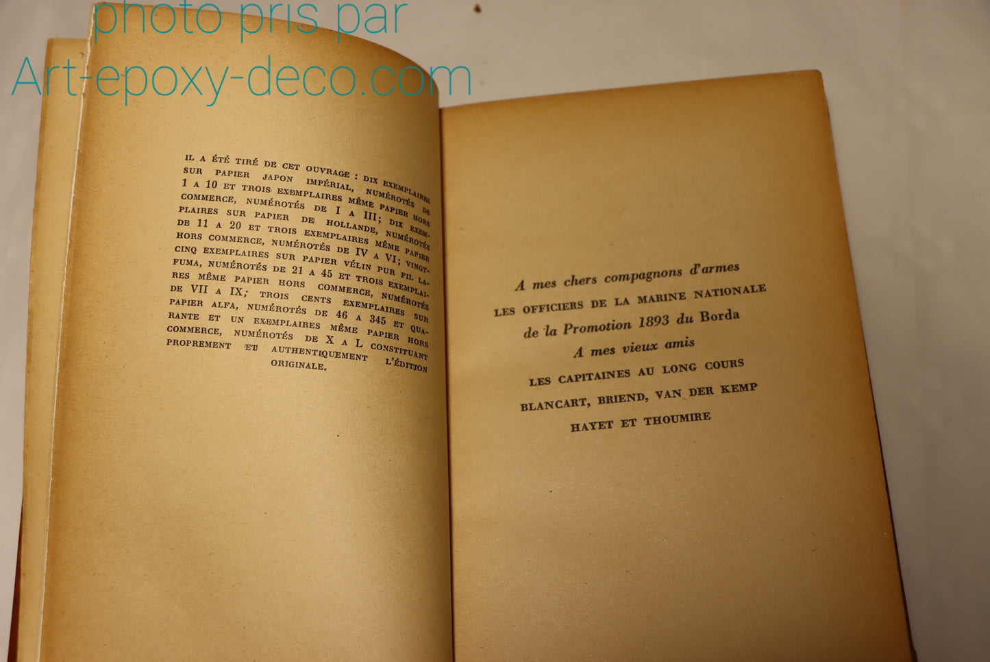 Tu seras marin. - CHACK, Paul. - 1938