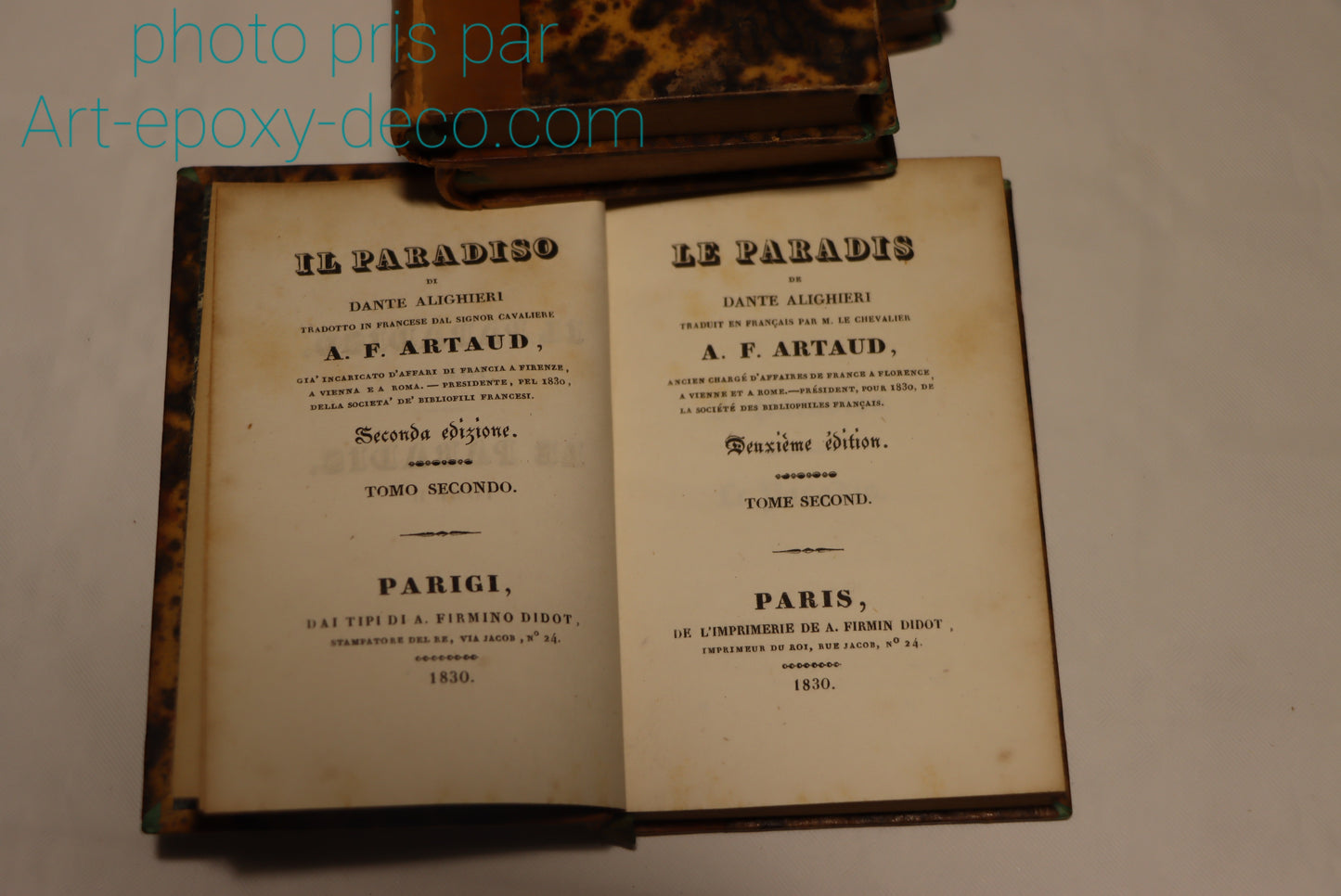 Dante traduit par Artaud 1830