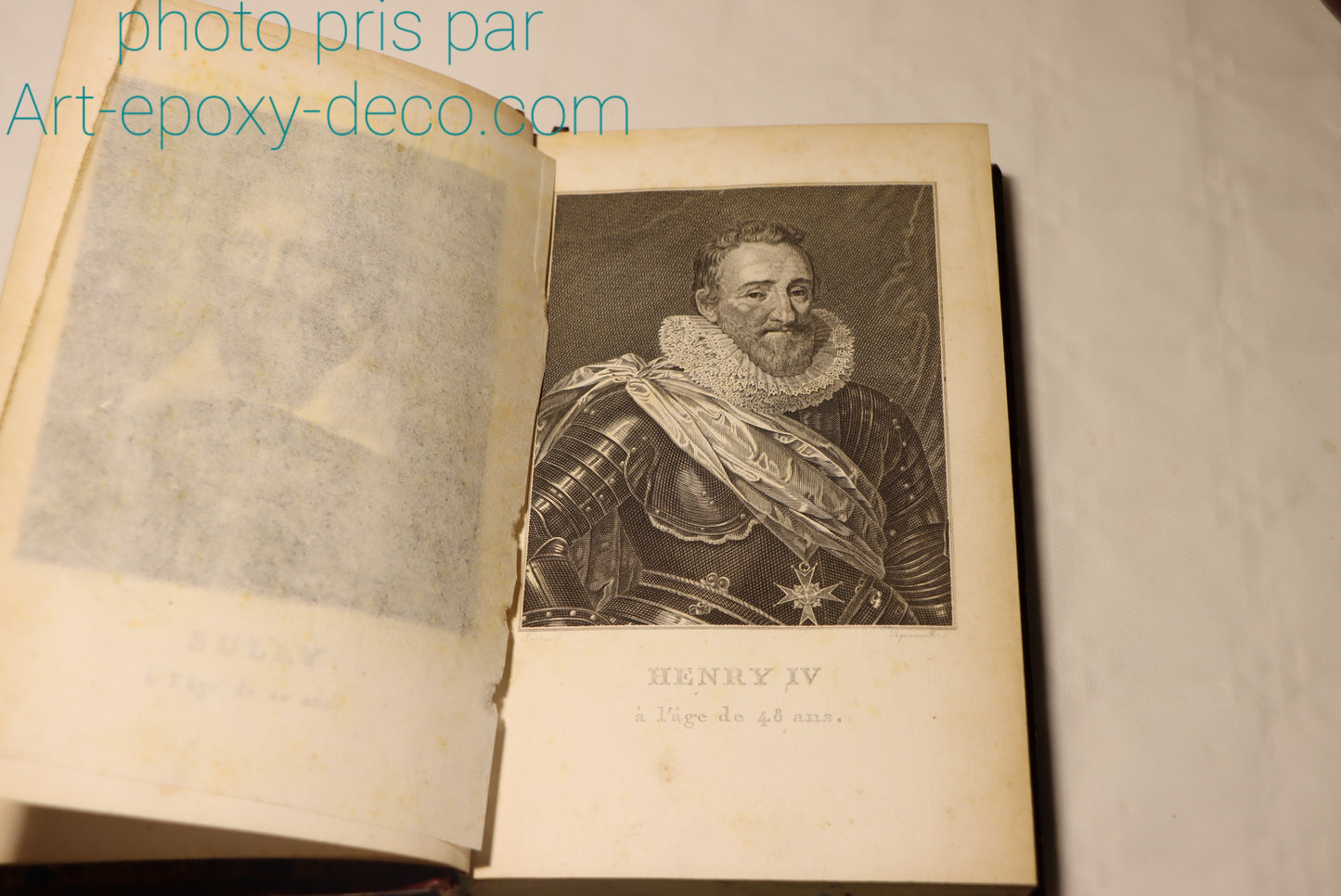Mémoires du Duc de Sully 3 tomes, Paris Ledoux 1827
