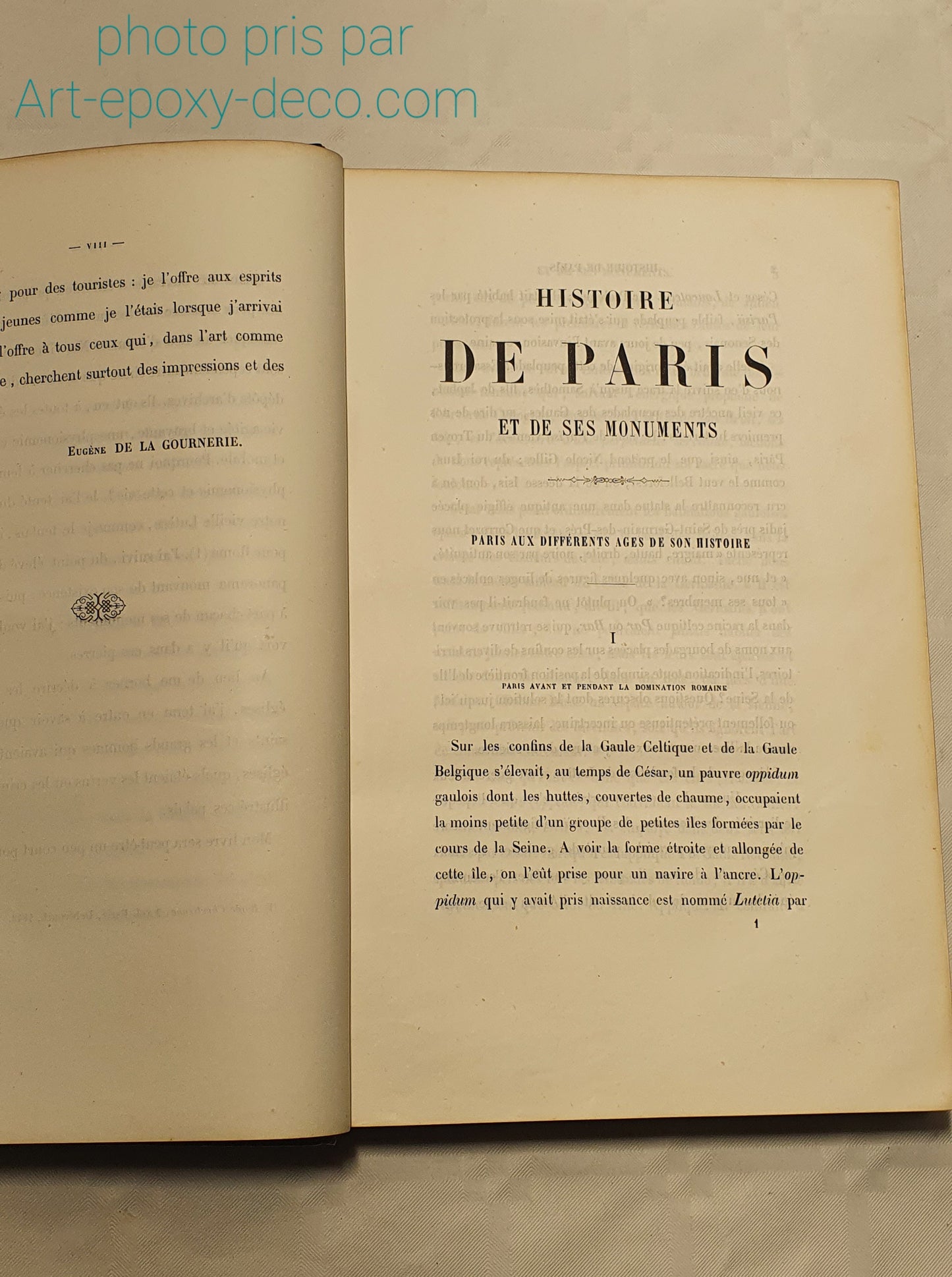 Histoire de Paris et de ses monuments 1852 illustre tranche dore