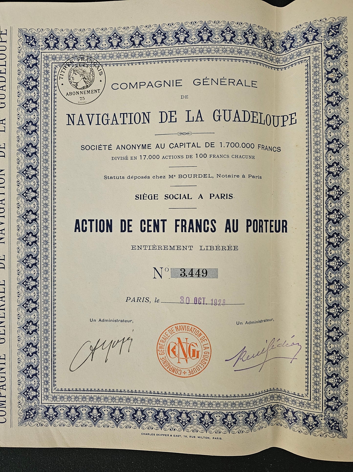 General Navigation Company of Guadeloupe