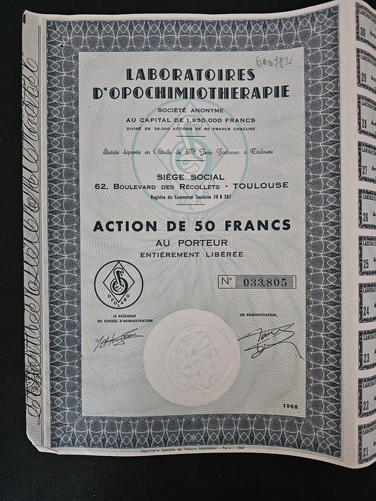 Laboratoires d'Opochimiotherapie