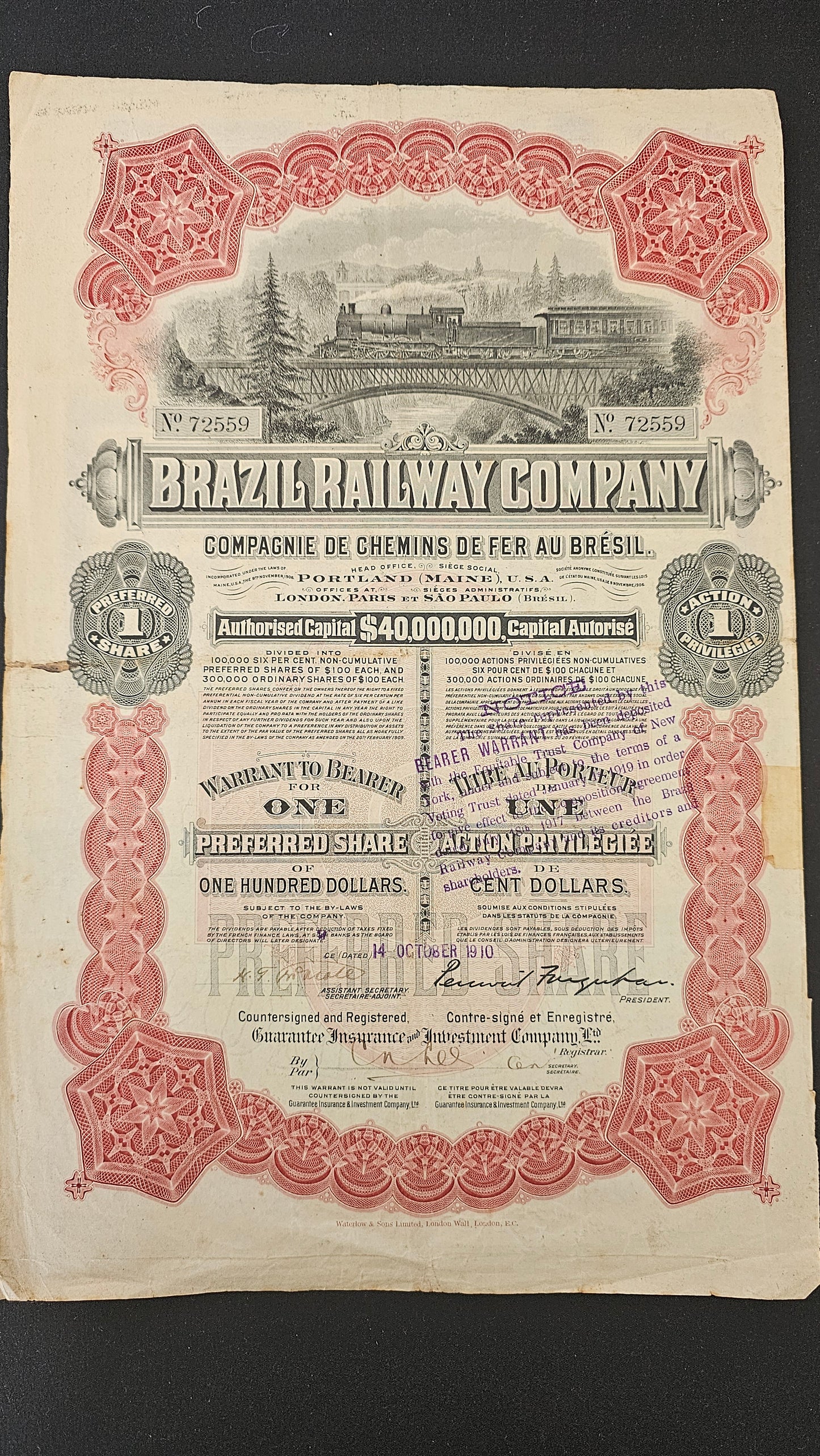 Brazil Railway Company - Railway Company in Brazil