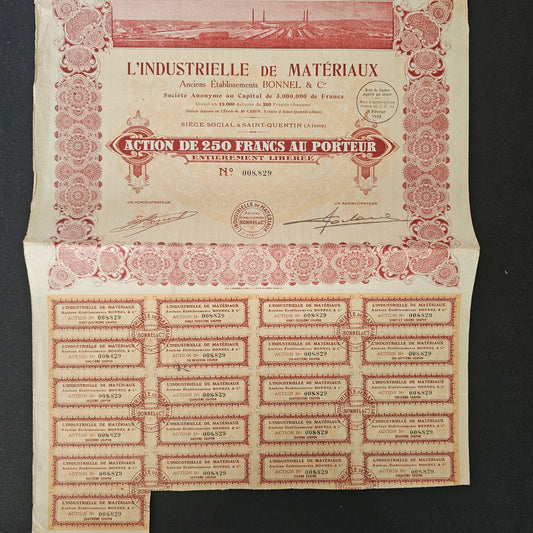 The Materials Industry, Formerly Ets Bonnel &amp; Cie