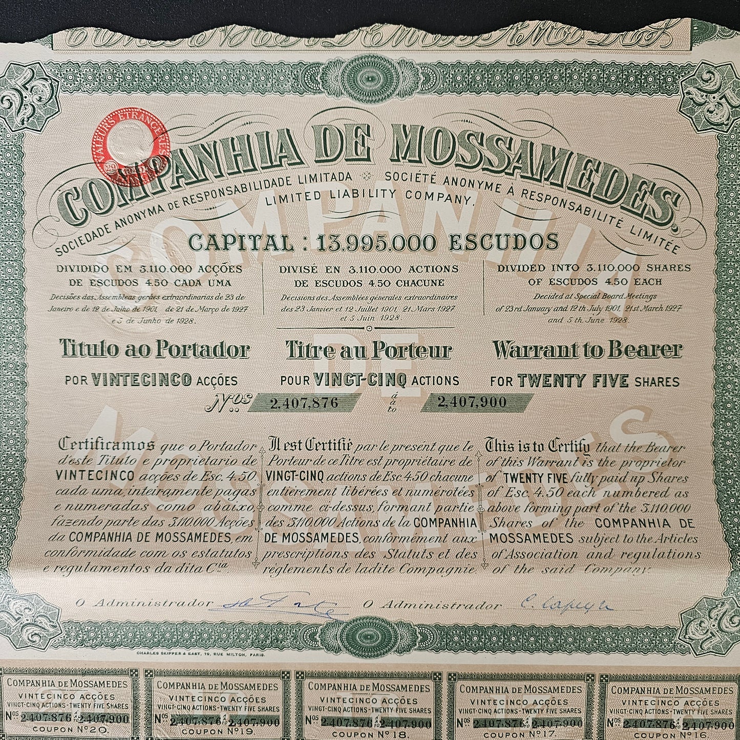 Mossamedes Company, Ltd.