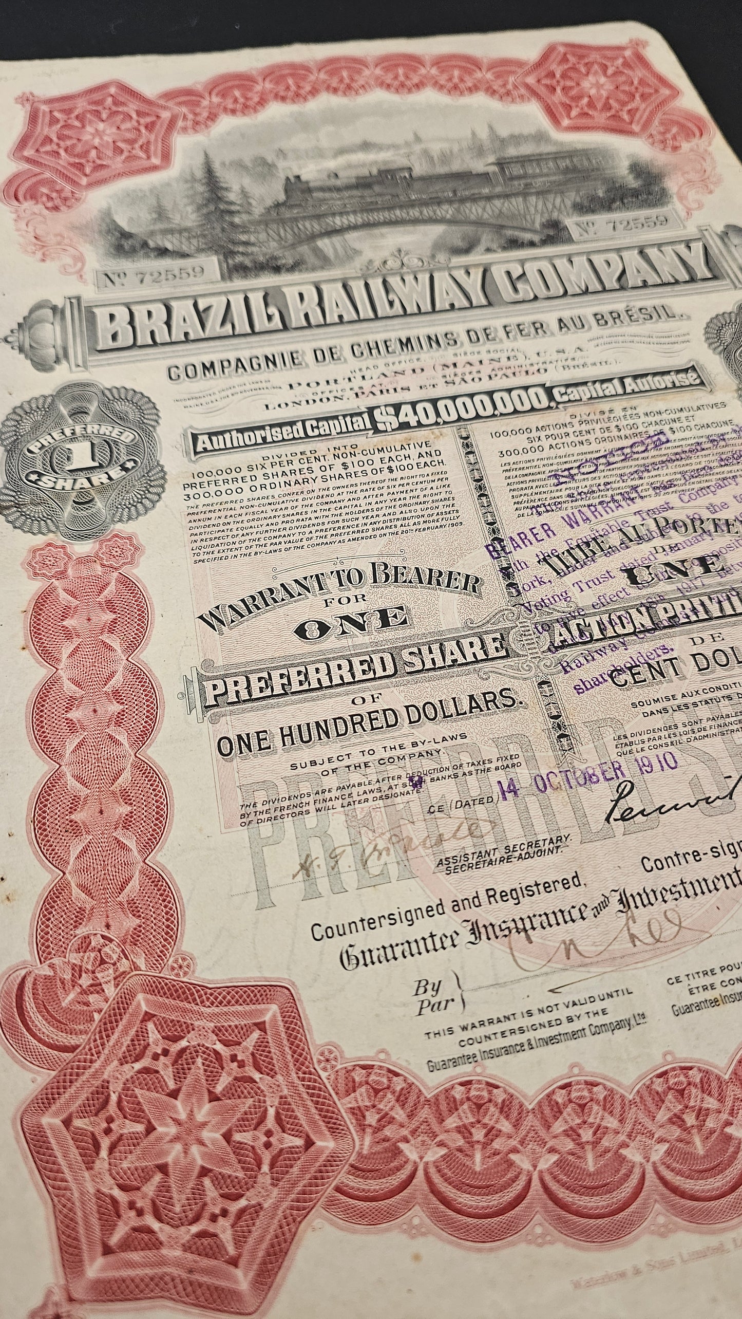 Brazil Railway Company - Railway Company in Brazil